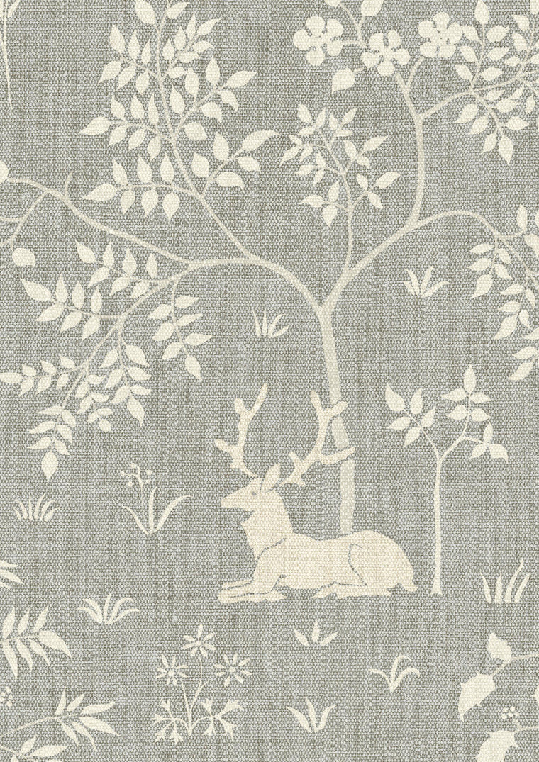 Voysey Park Mineral – detalj — Lewis & Wood tapet