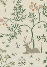 Voysey Park Tygprov Verdure