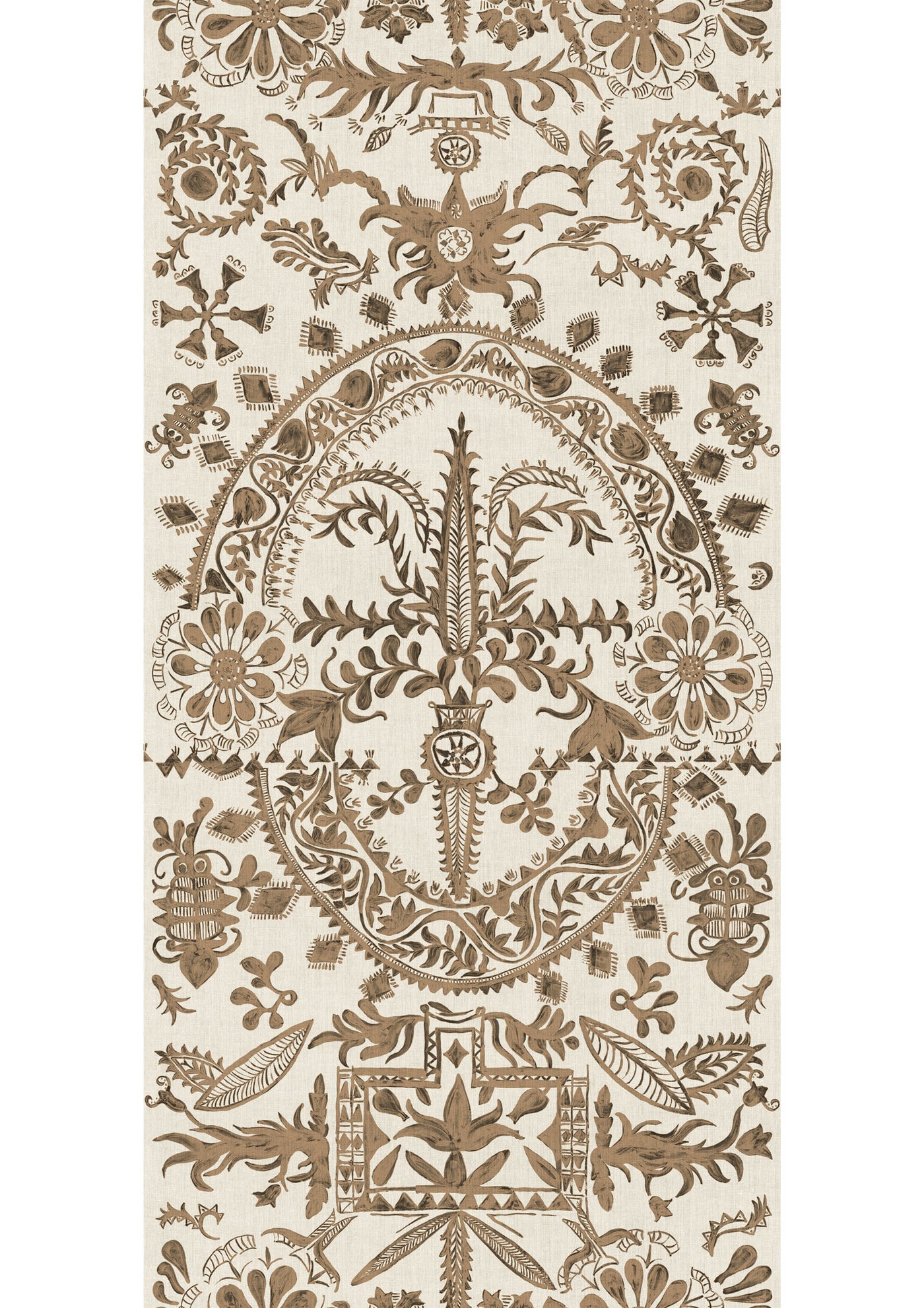 Womad LG 100 Henna – hel bredd — Lewis & Wood tapet