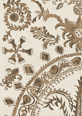 Womad LG 100 Henna – närbild — Lewis & Wood tapet