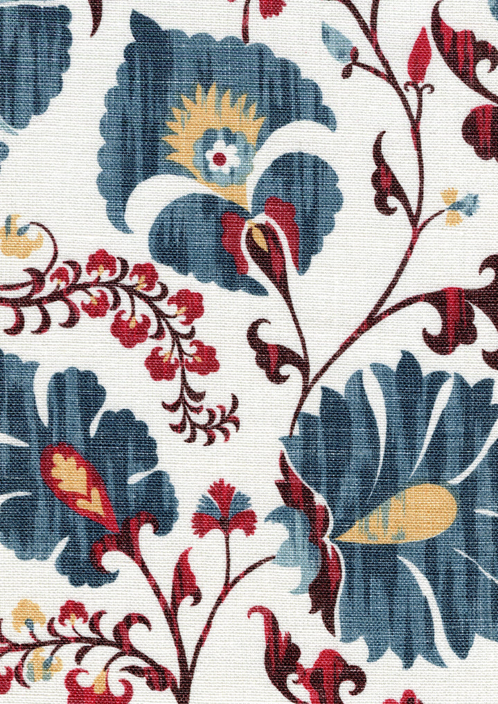 Zarafshan LG Tygprov Indigo Cranberry