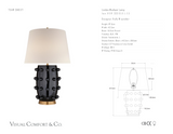 Linden Medium Lamp Bordslampa — Kelly Wearstler for Visual Comfort & Co. måttskiss
