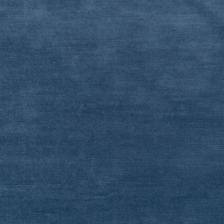 Linen Velvet Blue Ribbon — Ralph Lauren Home tyg