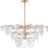 Gild with Clear Strie Glass