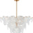 Gild with White Strie Glass
