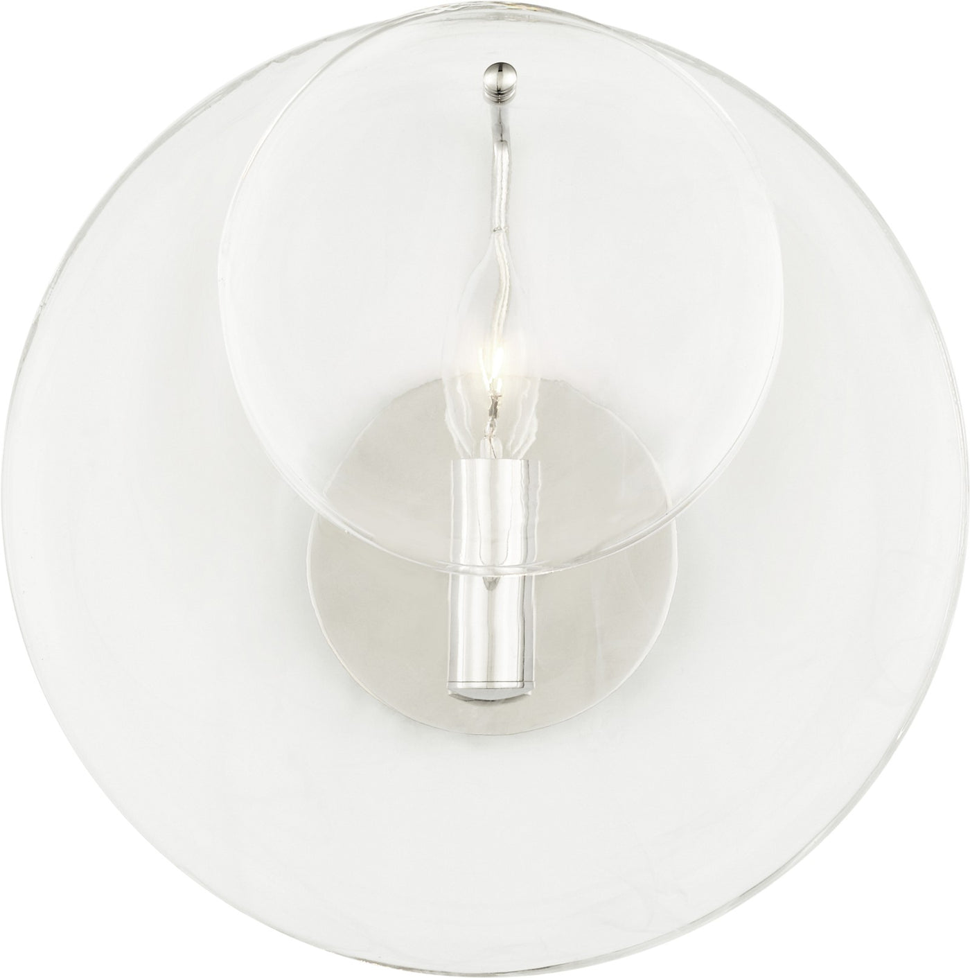 Loire Small Vägglampa Polished Nickel