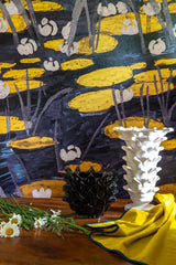 Lotus room setting — Pierre Frey wallpaper