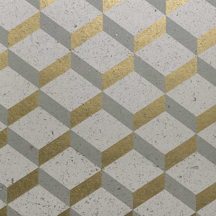 Nobilis Printed Cork 3D Square Tapet