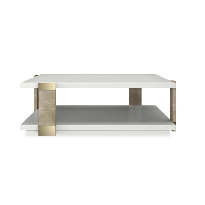 Bridges Coffee Table in Dark - Caracole