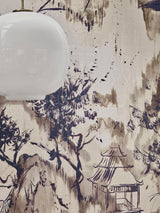 Magie Japonaise room setting — Pierre Frey wallpaper