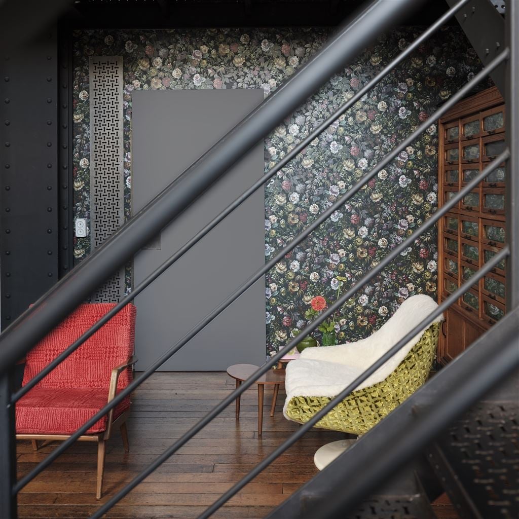 Mansur Granite Tapet — Designers Guild i miljö