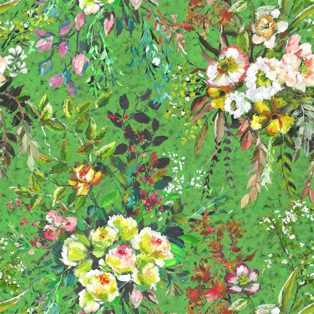 Margaretta Emerald — Designers Guild tapet