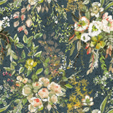 Margaretta Velours Noir — Designers Guild tapet