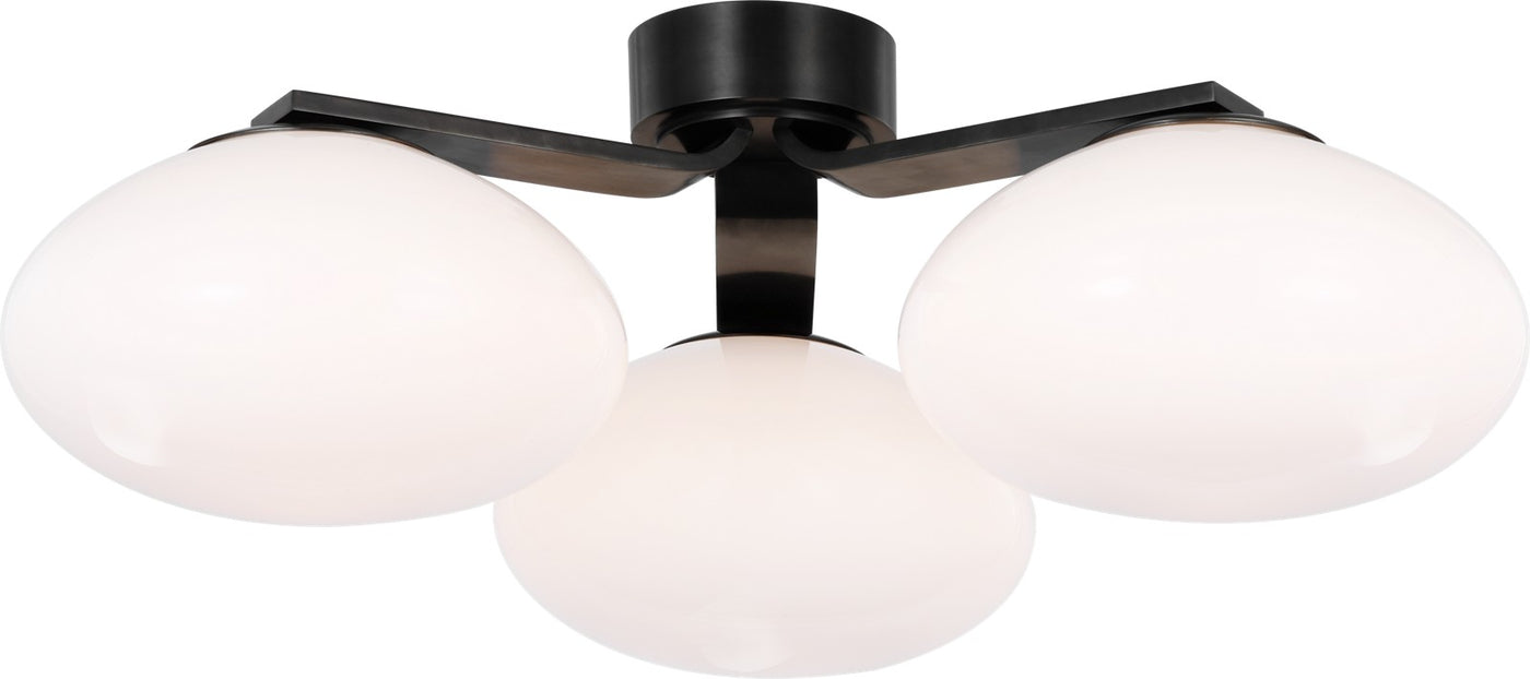 Marisol XL Triple Plafond Gun Metal