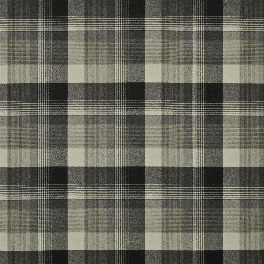 Market Street Plaid Basalt — Ralph Lauren Home tyg