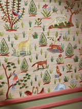 Maya room setting — Pierre Frey wallpaper