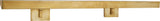 McClain 42" Hardwired Tavelbelysning — J. Randall Powers for Visual Comfort & Co. — Hand-Rubbed Antique Brass