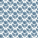 Medici Flower Indigo — William Yeoward tyg