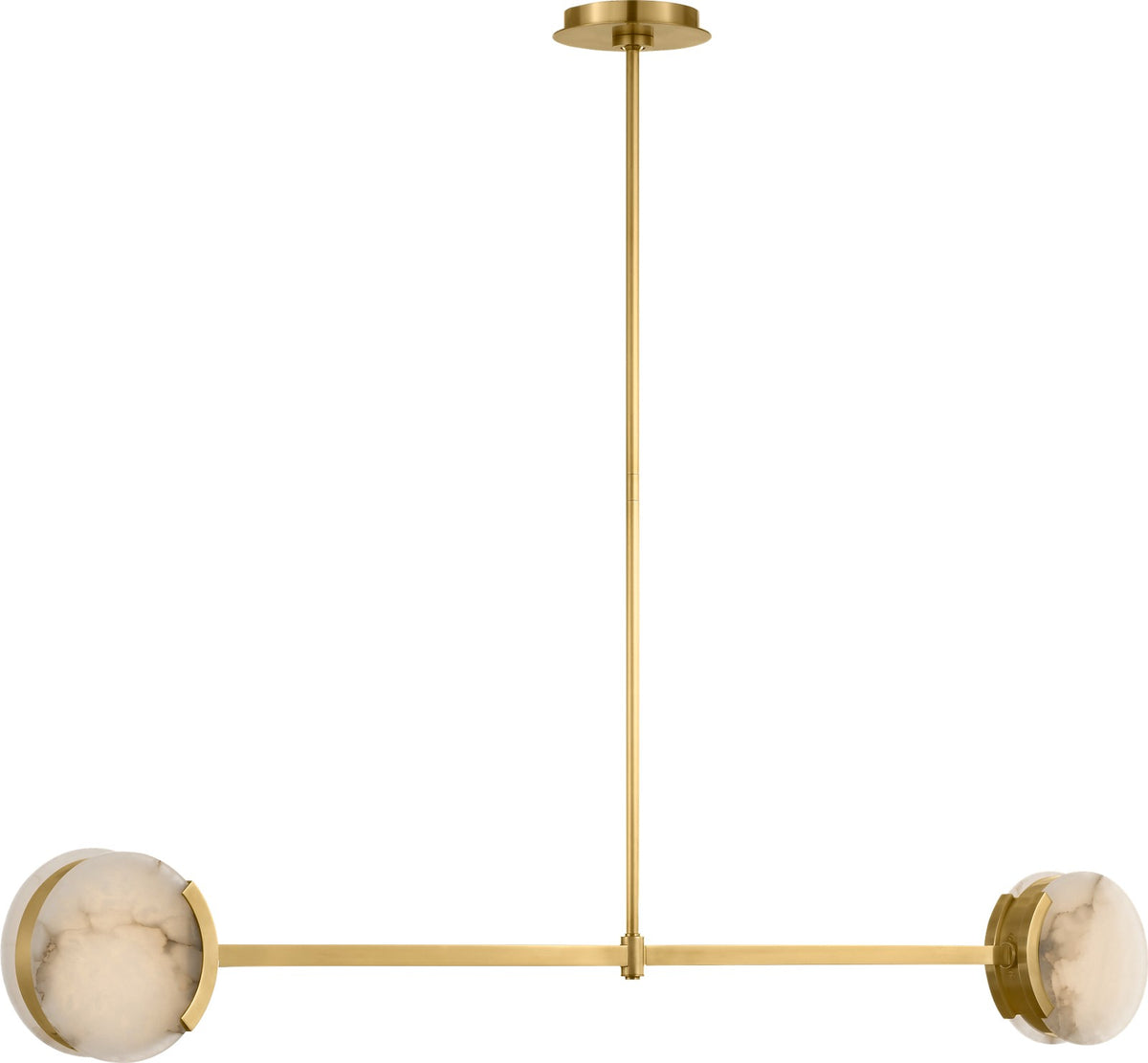 Melange 54" Linear Ceiling Light — Kelly Wearstler for Visual Comfort & Co. detail