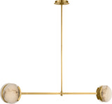 Melange 54" Linear Ceiling Light — Kelly Wearstler for Visual Comfort & Co. detail