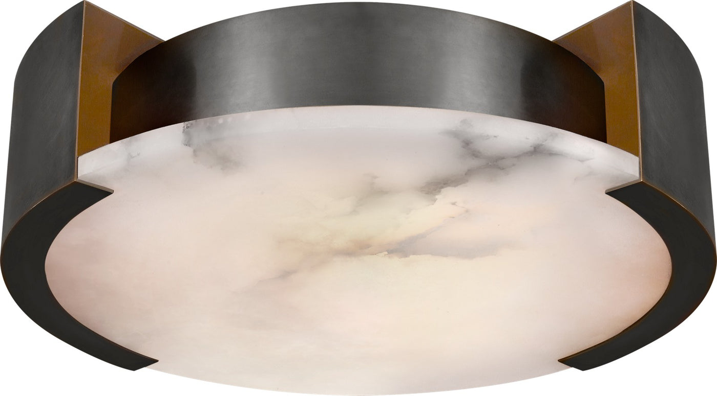 Melange Plafond Large — Kelly Wearstler for Visual Comfort & Co. — Bronze with Alabaster