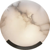 Melange Vägglampa — Kelly Wearstler for Visual Comfort & Co. — Bronze with Alabaster