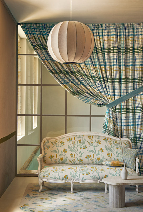 Midsommar room setting — Pierre Frey fabric