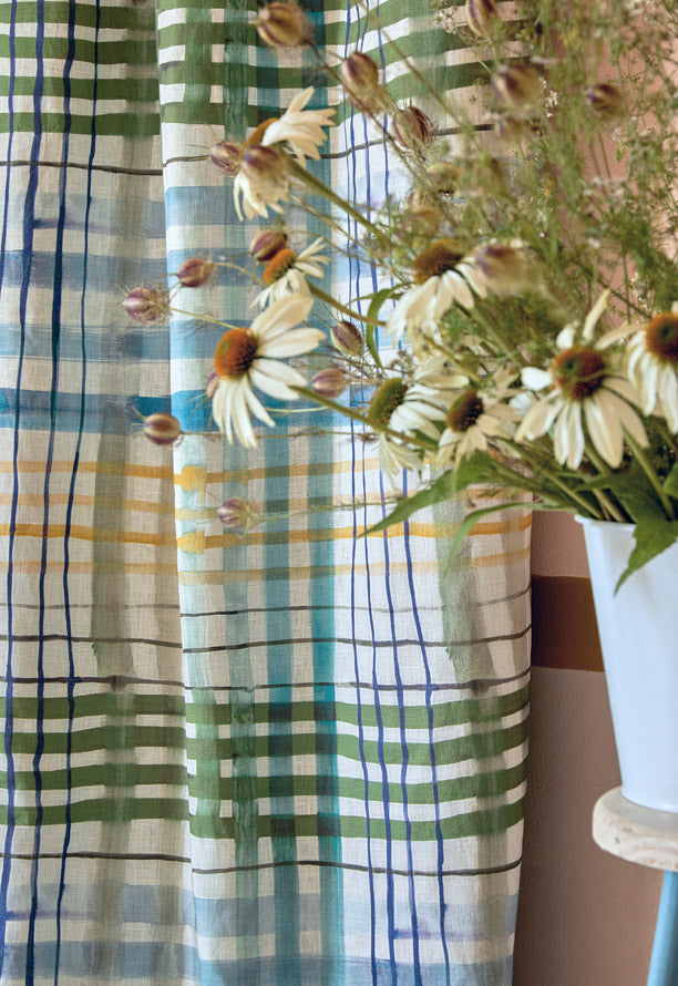 Midsommar room setting — Pierre Frey fabric
