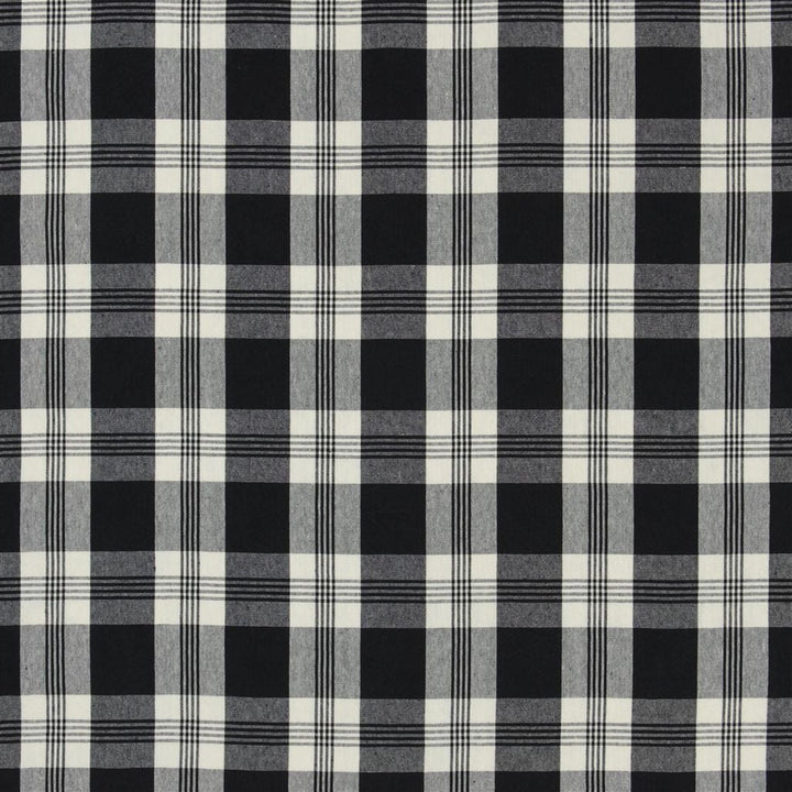 Mill Pond Check Black / Cream — Ralph Lauren Home