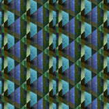 Minakari Geo Cobalt — Designers Guild tapet
