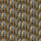 Minakari Geo Rosewood — Designers Guild tapet