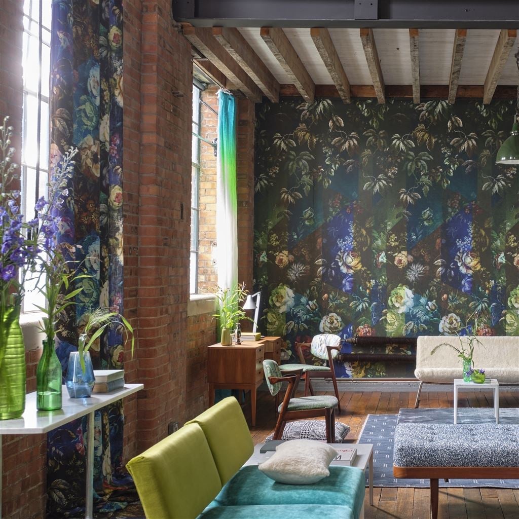 Minakari Tyg — Designers Guild i miljö