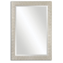 Porcius Antiqued Silver Mirror - undefined