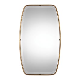 Canillo Antiqued Gold Mirror - undefined
