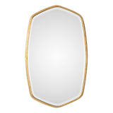 Duronia Antiqued Gold Mirror - undefined