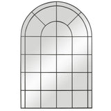 Grantola Black Arch Iron Mirror - undefined