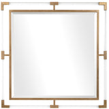 Balkan Golden Square Mirror - undefined