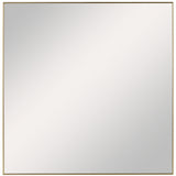 Alexo Gold Square Mirror - undefined