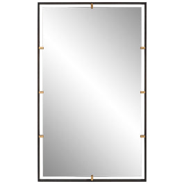 Egon Rectangular Bronze Mirror - undefined