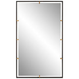 Egon Rectangular Bronze Mirror - undefined
