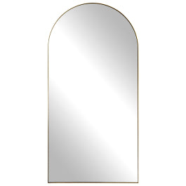 Crosley Antique Brass Arch Mirror - undefined
