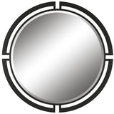Quadrant Modern Round Mirror - undefined