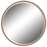 Ranchero Natural Rope Round Mirror - undefined