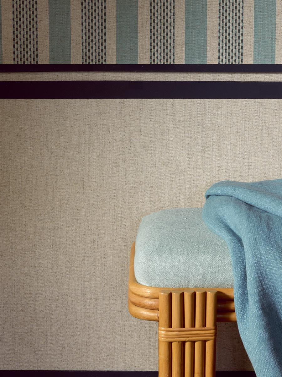 Mira room setting — Pierre Frey wallpaper