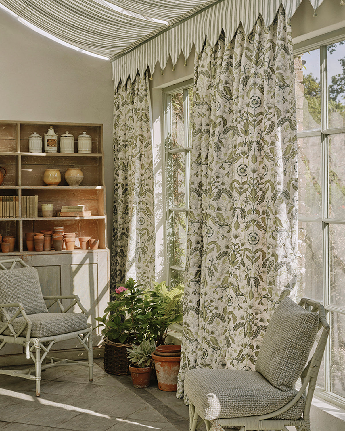 Mirabelle miljöbild — Colefax & Fowler tyg