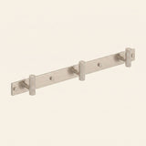 MIX diamantknottrad Wall Krok Rack — Hand-borstad nickel - HBN
