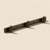 MIX diamantknottrad Wall Krok Rack — Satin antik, olackad