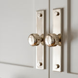 MIX diamantknottrad Wall Krok Rack — miljöbild, Polerad nickel - PNP