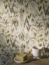 Mojave room setting — Pierre Frey wallpaper