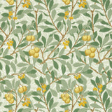 Arbutus Tapet Sage/Lemon tapet fran Morris & Co